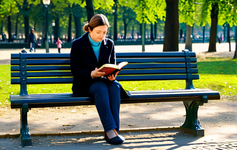 Attachment Theory in a Parisian Park**

A kindergarten teacher sitting on a park bench in the Jardin du Luxembourg, reading a book to a small child who is nestled comfortably beside her, **fully clothed**, in appropriate and modest children's clothing. Soft, dappled sunlight filters through the trees. The scene conveys warmth and security. **Safe for work**. Focus on the expressions of trust and comfort. "Professional", "modest", and "family-friendly". Perfect anatomy, correct proportions, natural pose, well-formed hands, proper finger count, natural body proportions. high quality, professional photography.

**