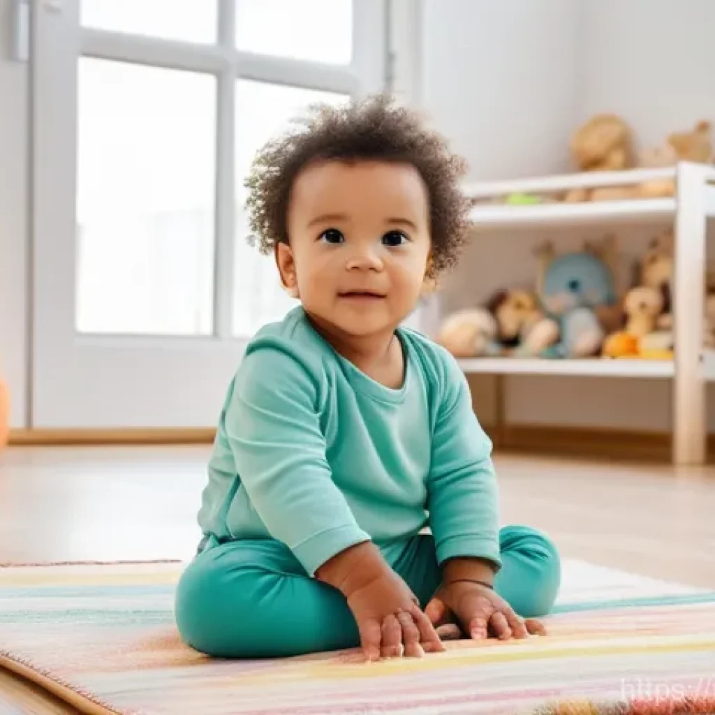 유아교육지도사 경력개발 로드맵 - **Prompt:** A warm, inviting "crèche" (daycare) classroom in a modern French setting, filled with na...