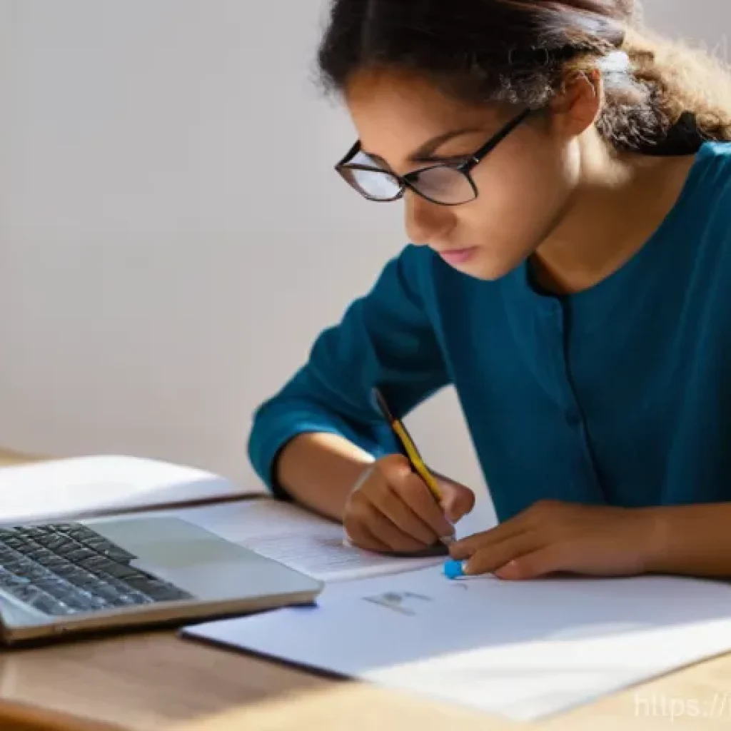 유아교육지도사 강의 준비 체크리스트 - **Prompt:** A focused young French woman, an Early Childhood Education (EJE) student in her early tw...