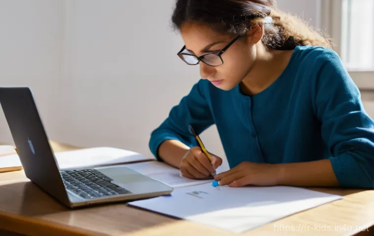 유아교육지도사 강의 준비 체크리스트 - **Prompt:** A focused young French woman, an Early Childhood Education (EJE) student in her early tw...