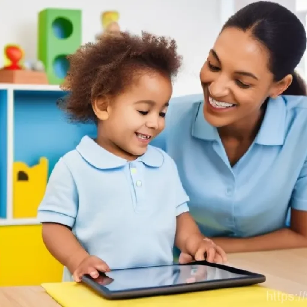 유아교육지도사로서의 근무 환경 개선 사례 - **Prompt 1: Revalorised Early Childhood Professional in a Modern French Crèche**
    "A vibrant, eye...