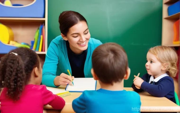 유아교육지도사 자격증 시험 고득점 성공 사례 - **Prompt 2: Gentle Practical Skill Demonstration with a Baby Doll**
    A kind and attentive young a...