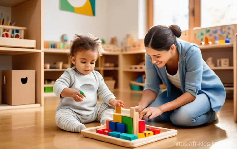 유아교육지도사 강의 중 발생할 수 있는 문제와 해결 방법 - A bright and inviting early childhood classroom filled with natural light. Diverse children, aged 1 ...