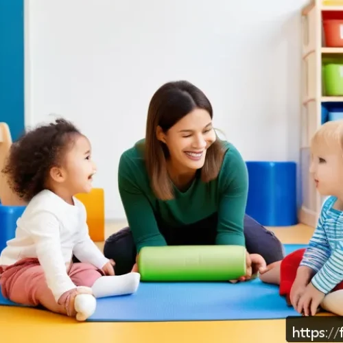 Home 32 유아교육지도사 자격증 공부 중 놓치기 쉬운 것 - A warm and inviting early childhood classroom scene featuring a diverse group of toddlers aged 1 to ...