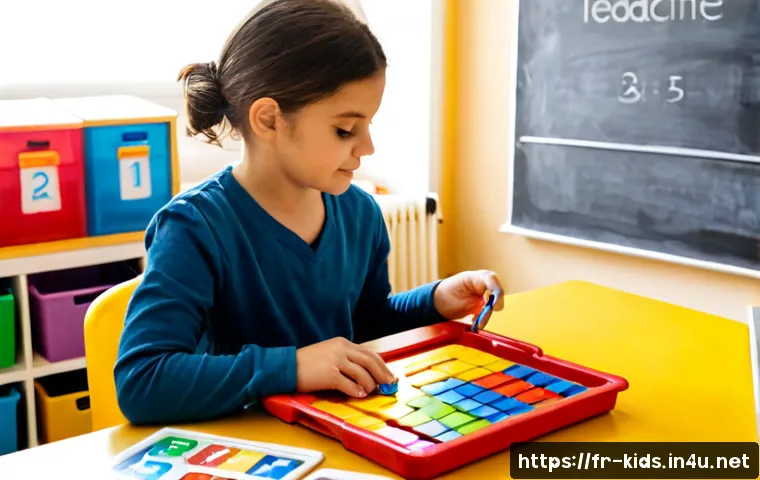 유아교육지도사로서 업무 효율성 높이는 법 - Photorealistic French early childhood educator organizing a bright preschool classroom in Paris, cal...